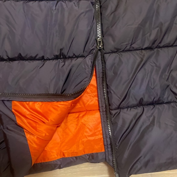 SAVE THE DUCK navy puffer coat in size M - Picture 12 of 12